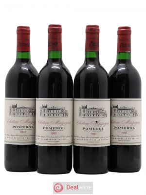 Château Mazeyres  1993 - Lot of 4 Bottles