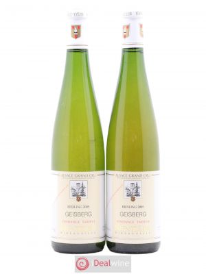 Riesling Vendanges Tardives Grand cru Geisberg Cuvée exceptionnelle Kientzler 2005 - Lot of 2 Bottles