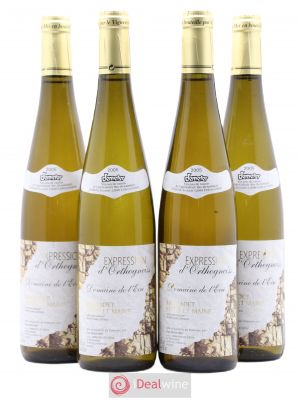Vin de France (anciennement Muscadet-Sèvre-et-Maine) Orthogneiss L'Ecu (Domaine de)  2005 - Lot de 4 Bouteilles