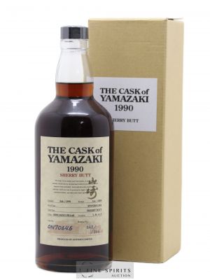 The Cask of Yamazaki 1990 Of. Sherry Butt Cask n°ON70646 - One of 506 - bottled 2008 Suntory   - Lot of 1 Bottle