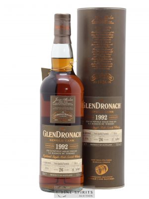 Glendronach 26 years 1992 Of. Cask n°8316 - One of 680 - bottled 2018   - Lot of 1 Bottle