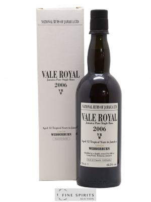 Vale Royal 12 years 2006 Velier VRW One of 3412 - bottled 2018   - Lot de 1 Bouteille