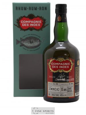 Dominidad 15 years 2000 Compagnie des Indes Small Batch SB1 - One of 1205 - bottled 2016   - Lot de 1 Bouteille