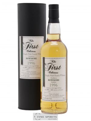 Bowmore 18 years 1996 Edition Spirits Refill Hogshead - One of 220 - bottled 2014 The First Editions   - Lot of 1 Bottle