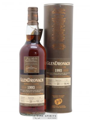 The Glendronach 23 years 1993 Of. Sherry Butt n°447 - One of 642 - bottled 2016 The Nectar & LMDW   - Lot de 1 Bouteille