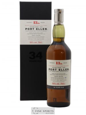 Port Ellen 34 years 1978 Of. 13th Release Natural Cask Strength - One of 2958 - bottled 2013 Limited Edition   - Lot de 1 Bouteille
