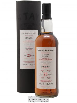 Dallas Dhu 25 years 1981 Duncan Taylor Cask n°420 - One of 232 - bottled 2007 LMDW From Huntly to Paris   - Lot de 1 Bouteille