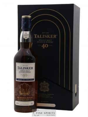 Talisker 40 years 1978 Of. The Bodega Series n°1 One of 2000   - Lot of 1 Bottle