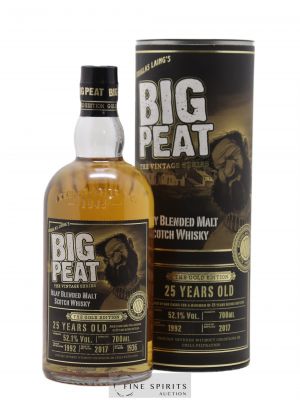 Big Peat 25 years 1992 Douglas Laing The Gold Edition One of 3000 - bottled 2017 The Vintage Series  