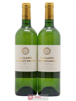 La Clarté de Haut Brion Second vin  2015 - Lot de 2 Bouteilles