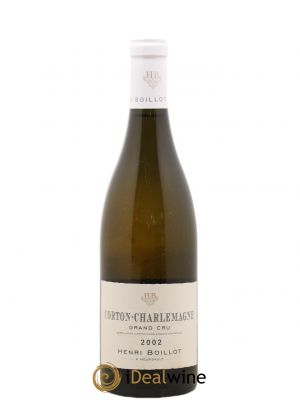 Corton-Charlemagne Grand Cru Henri Boillot (Domaine)  2002 - Lot of 1 Bottle