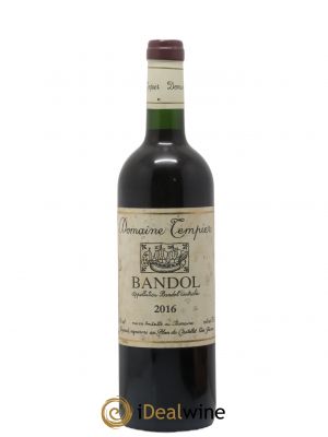 Bandol Domaine Tempier Famille Peyraud  2016 - Lot of 1 Bottle