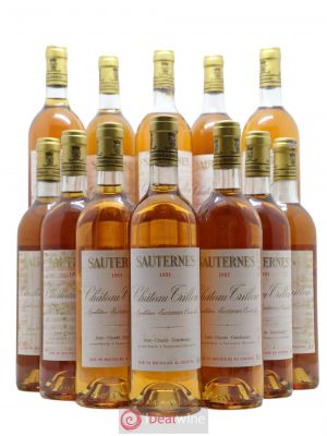 Sauternes Château Trillon 1985 - Lot of 12 Bottles