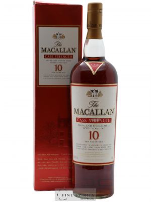 Macallan (The) 10 years Of. Cask Strength Sherry Oak Casks   - Lot de 1 Bouteille