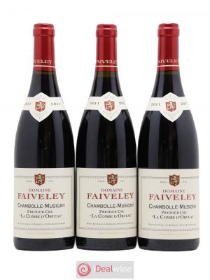 Chambolle-Musigny 1er Cru Combe d'Orveau Faiveley  2011 - Lot de 3 Bouteilles
