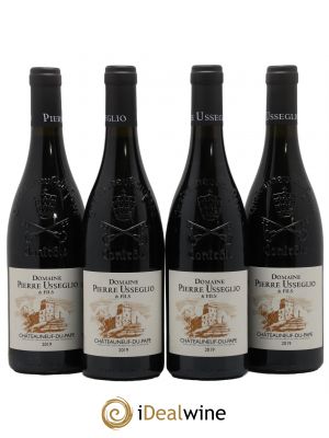 Châteauneuf-du-Pape Tradition Pierre Usseglio & Fils  2019 - Lot of 4 Bottles