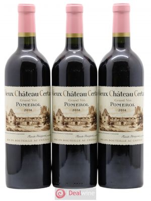 Vieux Château Certan  2014 - Lot of 3 Bottles