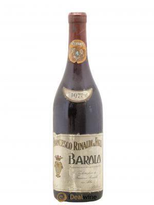 Barolo DOCG Giuseppe Rinaldi  1978 - Lot of 1 Bottle