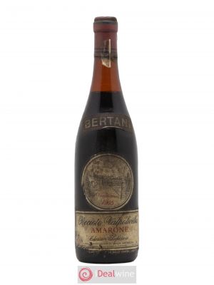 Amarone della Valpolicella DOC Recioto Bertani 1965 - Lot of 1 Bottle