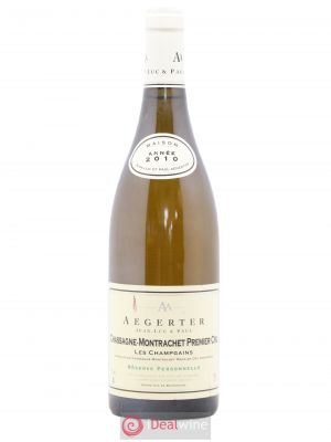 Chassagne-Montrachet 1er Cru Les Champs Gains Réserve Personnelle Aegerter 2010 - Lot of 1 Bottle
