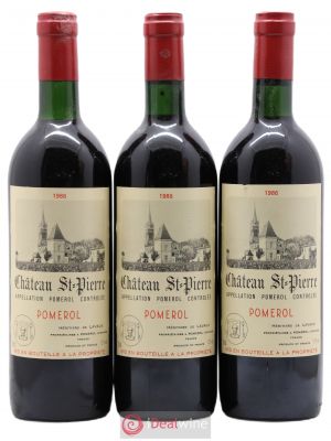Château Saint-Pierre  1986 - Lot of 3 Bottles