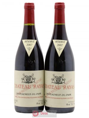 Châteauneuf-du-Pape Château Rayas Reynaud  2007 - Lot of 2 Bottles