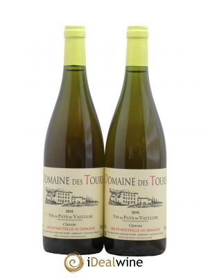IGP Vaucluse (Vin de Pays de Vaucluse) Domaine des Tours Emmanuel Reynaud Clairette 2016 - Lot de 2 Bottles