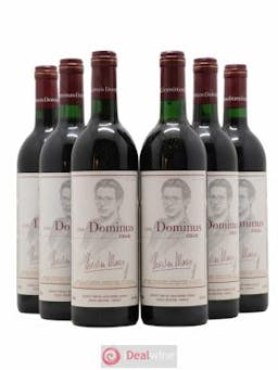 Napa Valley Dominus Christian Moueix  1988 - Lot of 6 Bottles