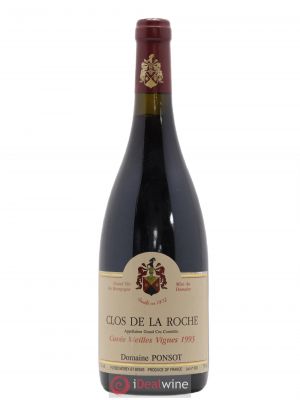 Clos de la Roche Grand Cru Vieilles Vignes Ponsot (Domaine)  1993 - Lot de 1 Bouteille