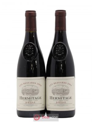 Hermitage Les Bessards Delas Frères  2004 - Lot of 2 Bottles