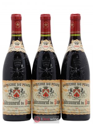 Châteauneuf-du-Pape Domaine du Pegaü Cuvée Réservée Paul et Laurence Féraud  2000 - Lot of 3 Bottles