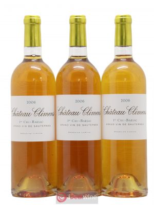 Château Climens 1er Grand Cru Classé  2006 - Lot of 3 Bottles