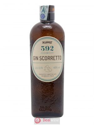 Alcool Gin Scorretto 592 Scuppoz  - Lot of 1 Bottle