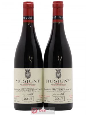 Musigny Grand Cru Cuvée Vieilles Vignes Comte Georges de Vogüé  2017 - Lot of 2 Bottles