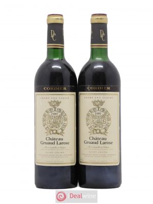 Château Gruaud Larose 2ème Grand Cru Classé  1989 - Lot of 2 Bottles