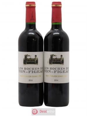 Saint-Émilion Grand Cru Les Roches de Yon Figeac (no reserve) 2014 - Lot of 2 Bottles