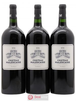 Château Malescasse Cru Bourgeois Exceptionnel  2016 - Lot of 3 Magnums