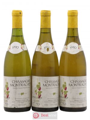 Chassagne-Montrachet Bernard Colin 1990 - Lot of 3 Bottles