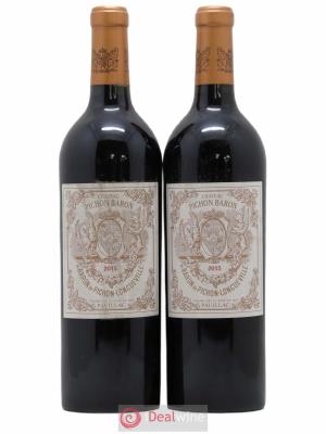 Pichon Longueville Baron 2ème Grand Cru Classé  2015 - Lot de 2 Bouteilles