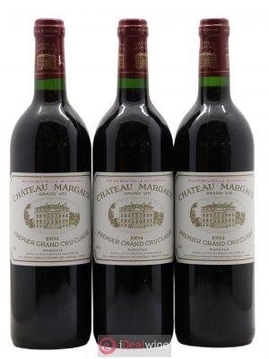 Château Margaux 1er Grand Cru Classé  1994 - Lot of 3 Bottles