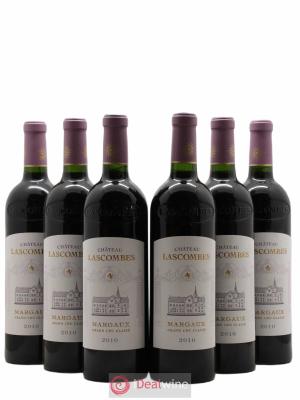 Château Lascombes 2ème Grand Cru Classé  2010 - Lot de 6 Bouteilles