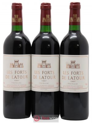 Les Forts de Latour Second Vin  1997 - Lot de 3 Bouteilles