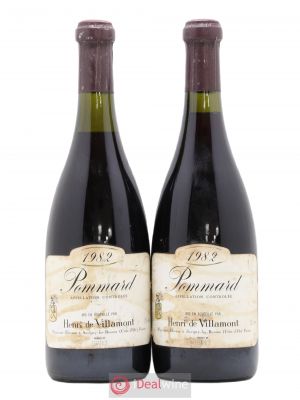 Pommard Henri de Villamont 1982 - Lot of 2 Bottles