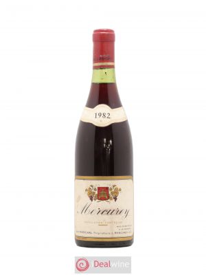 Mercurey Jean Maréchal 1982 - Lot of 1 Bottle