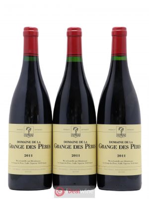IGP Pays d'Hérault Grange des Pères Laurent Vaillé  2011 - Lot of 3 Bottles