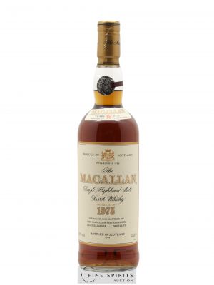 Macallan (The) 18 years 1975 Of. Sherry Wood Matured - bottled 1994   - Lot of 1 Bottle