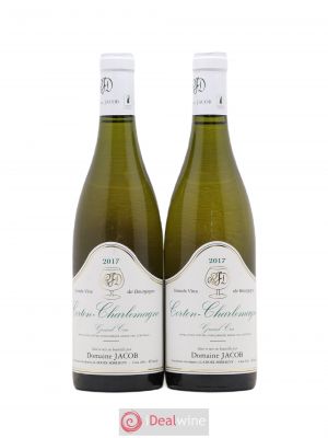 Corton-Charlemagne Grand Cru Domaine Jacob 2017 - Lot of 2 Bottles