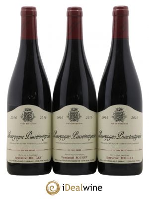 Bourgogne Passetoutgrain Emmanuel Rouget  2016 - Lot de 3 Bouteilles