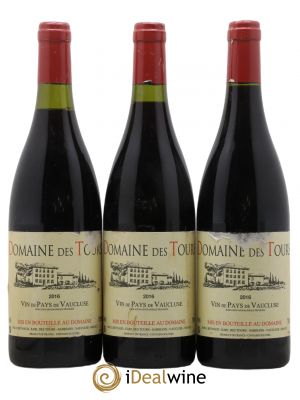 IGP Vaucluse (Vin de Pays de Vaucluse) Domaine des Tours Emmanuel Reynaud  2016 - Lot de 3 Bouteilles