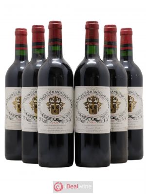 Château Gressier Grand Poujeaux Cru Bourgeois  2000 - Lot of 6 Bottles